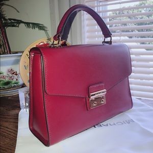 Michael Kors Leather Satchel Bag